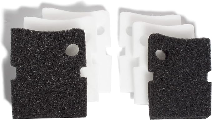 Fine and Coarse Foam Filter Media Fit for Hydor Professional Canister Filter 250/350 (Pack of 6)