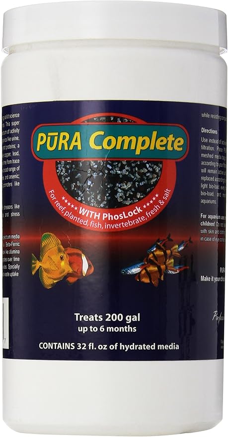 APU00406 Complete Aquarium Filter Media for 200-Gallon Tank, 32-Ounce