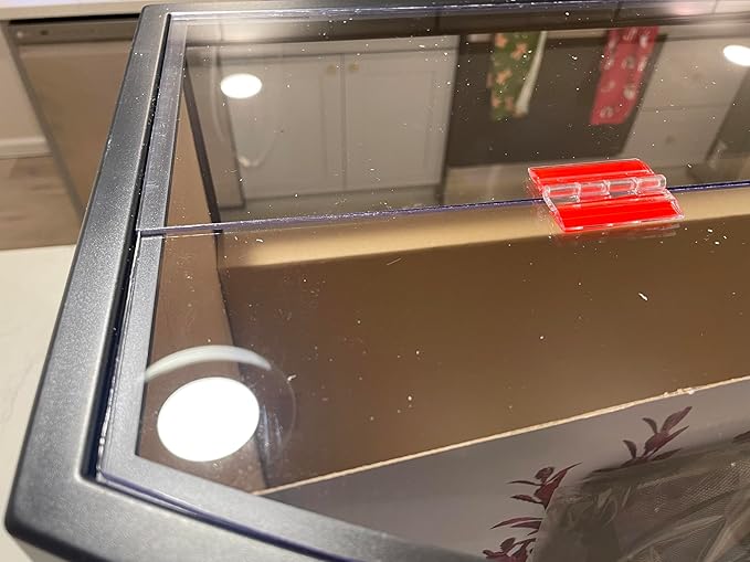 Aquarium Lid 36 Gallon Bow Front 3/16" Clear Polycarbonate. Tank not Included (No Cutout)