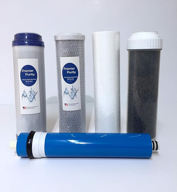 Reverse Osmosis RODI Aquarium Reef Water Filtration System | 5 Stage DI - 75 GPD