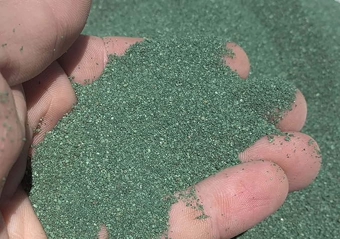 40 LBS Pet Safe Artificial Turf Infill Sand Green. 40 Pounds. Covers up to 40-80 Square feet. Non-Toxic Infill.