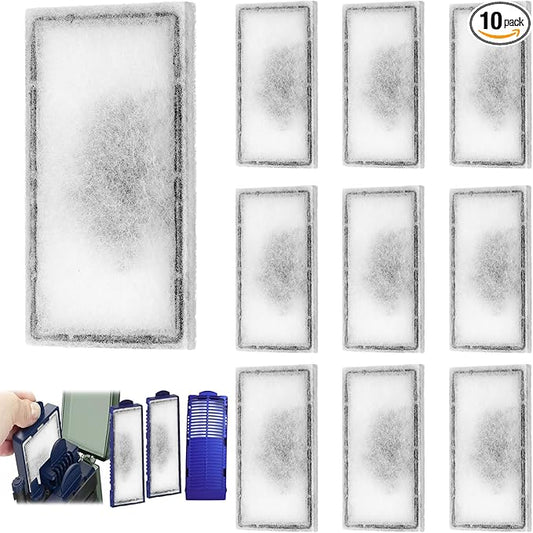 Nosiny Filter Foam Cartridge Pad Compatible with Fluval U2 Poly-max with Zeolite Particles Underwater Sponge Aquarium Underwater Filter Replacement Accessories for Aquarium Fish Tank