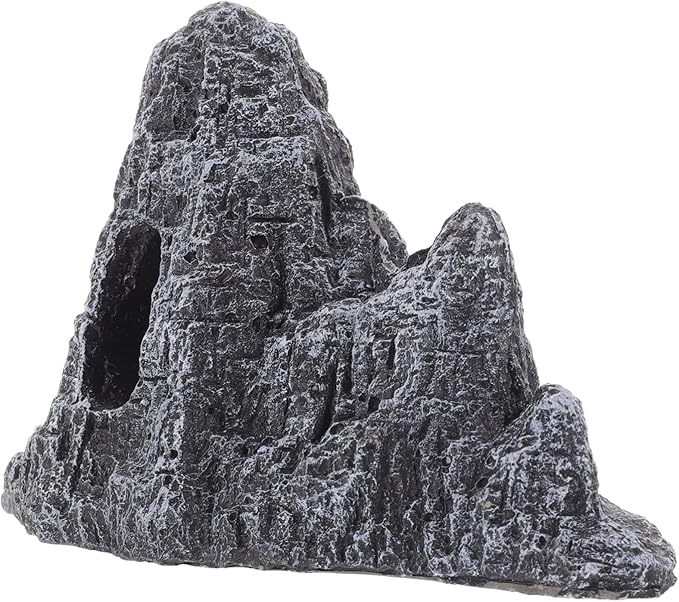 Zerodeko Mini Rockery Ornament for Indoor Bonsai Decor Delicate Rockery Design for Landscape Gardening Lightweight Simulation Shape for Sand Table Decoration