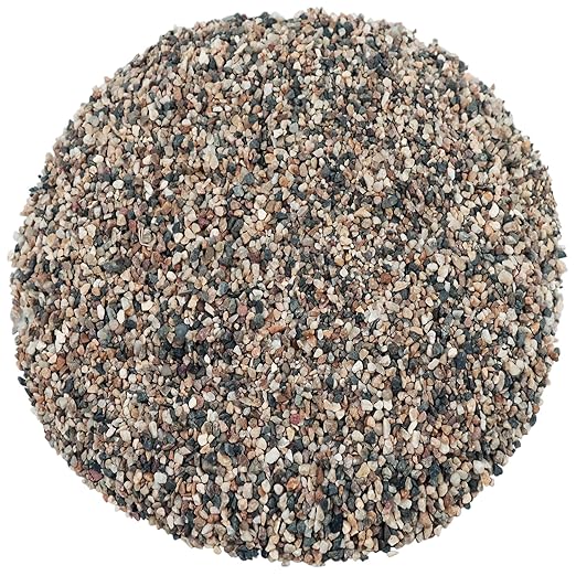100% Natural Sand, Multi-Purpose Mixed Silica Sand for Fire Pits, Aquariums, and Landscaping, 5LB Large