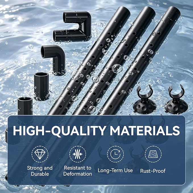 FX Aquarium Spray Bar Kit Replacement for Fluval FX2, FX4, FX6 High Performance Canister Filters Fluval FX Spray Bar Kit Aquarium Filter Water Aeration Accessory