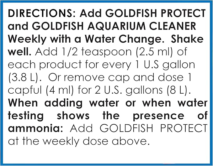 API GOLDFISH CARE PACK Aquarium Water Conditioner 1.25-Ounce Bottle