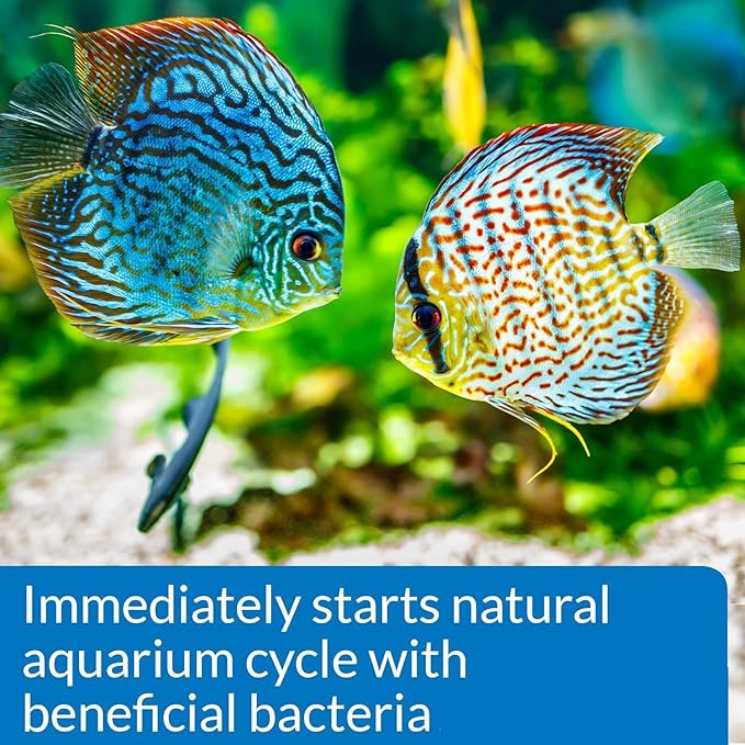 (2) API Quick Start 16oz Bottles for Freshwater and Saltwater Aquariums.