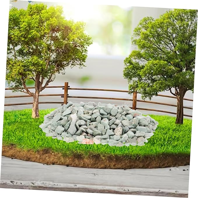 Gadpiparty 1 Landscape Sand Table Stone Rocks for DIY Micro Scenery Natural Volcanic Rock for Fish Tank Decoration Layout and Railroad Models Safe for and Easy to Use