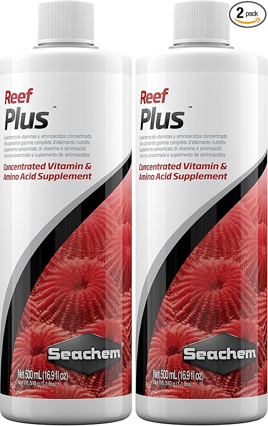 Seachem Reef Plus 500ml (Pack of 2)
