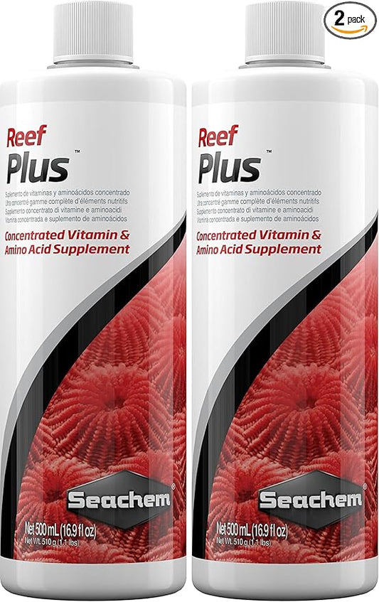 Seachem Reef Plus 500ml (Pack of 2)