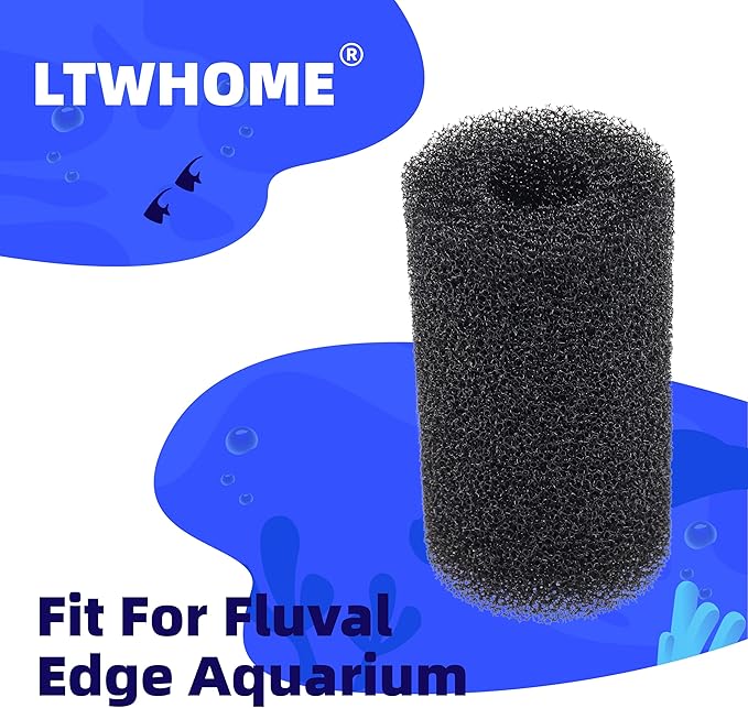 Pre-Filter Sponge/Foam Set Fit for Fluval Edge Aquarium (Pack of 12)