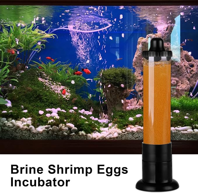 Brine Shrimp Eggs Incubator Hatchery Kit, Plastic Artemia Hatcher Tool for Fish Tank, Aquarium, Breeding and Hatching