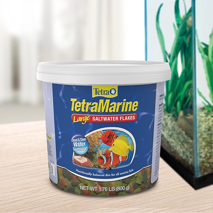 Tetra TetraMarine Large Saltwater Flakes for All Marine Fish