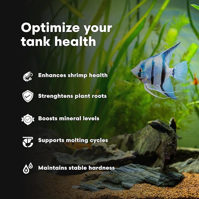 Brightwell Aquatics NeoTiger KH+/GH+ Mineral Supplement Balances Hardness in RO/DI Water with Calcium Magnesium Potassium Sodium for Shrimp Fish Planted Aquariums, 500 ml