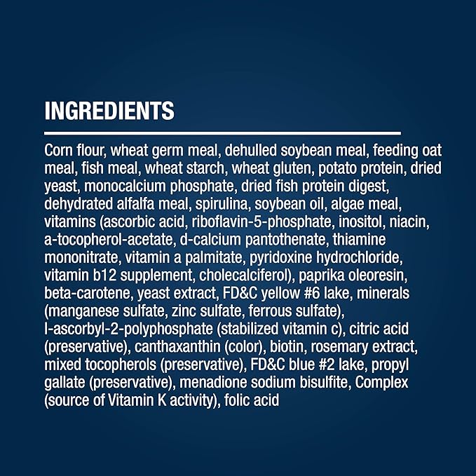 TetraPond Variety Blend Fish Food to Enhance Color and Vitality