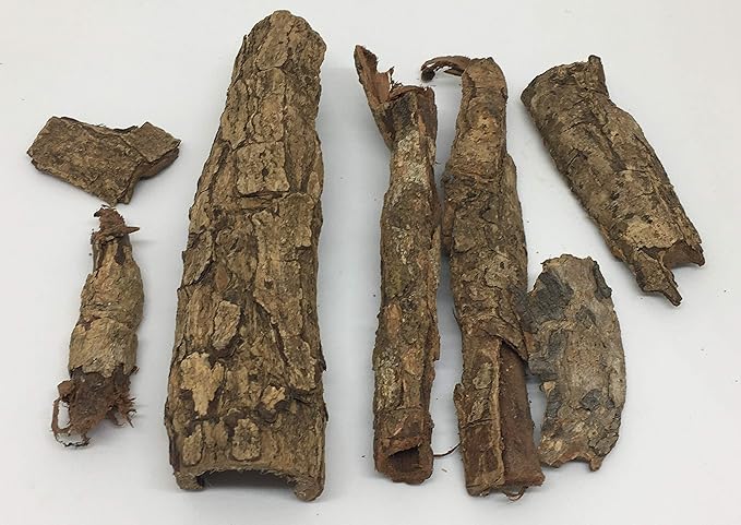 Awesome Aquatic Premium Catappa Indian Almond Bark Rolls & Pieces 50 G Shrimp & Betta Natural Habitat Tannin Producing Improves Immunity Easy to USE (Bark Catappa 50g)