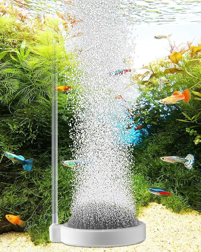 Air Stone for Aquarium Fish Tank Bubbler, 2 Inch Small Nano Air Bubble Stone Aerator Fish Tank Accessories