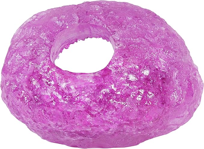 Penn-Plax Deco-Replicas Crystal Cave Aquarium Decor - Crystal Ornament with Hiding Space - Ideal for Territorial Fish - Durable Resin for Fresh & Saltwater Tanks - Amethyst Purple, 3.9 x 2.8 x 4.2 in