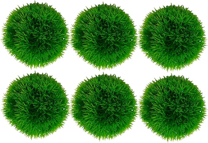 Fish Tank Aquatic Plant Artificial Plants s 6pcs Artificial Grass Green Plastic Aquarium Decorate Home Decor Faux Plant Aquarium Plastic Grass