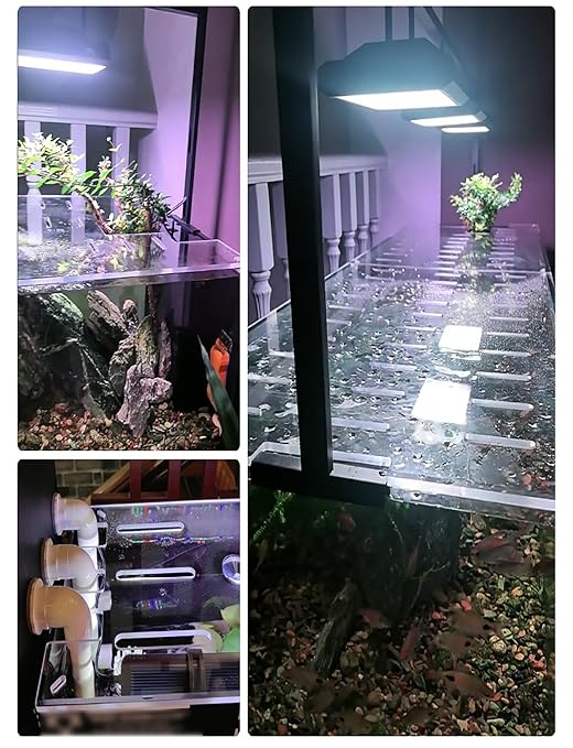 Custom Acrylic Aquarium Lid - Non-Jump Mesh Cover for Fish Tanks & Turtle Tanks, Cat-Scratch Resistant Top Cover, Tailored Sizes Available(45x30cm/17.7x11.8in)