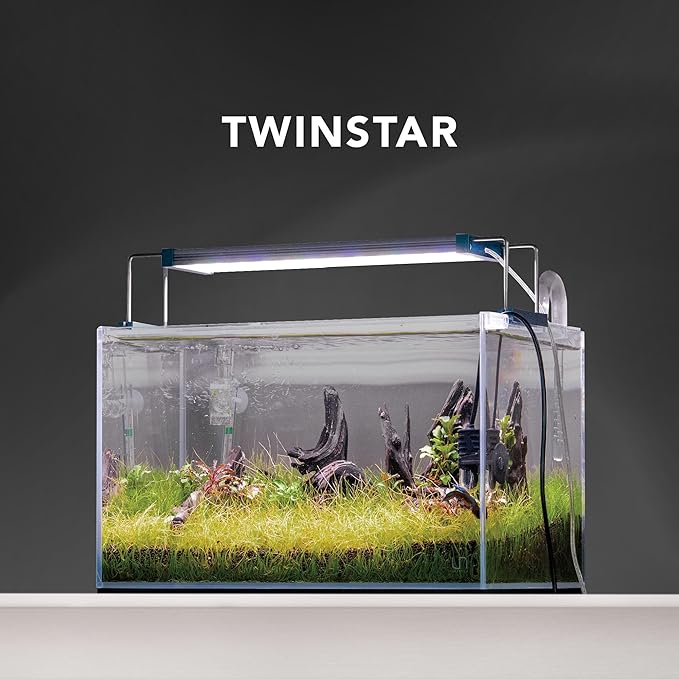 TWINSTAR LED EA Series Aquarium Light - Full Spectrum Fish Tank Light for Aquatic Plants for Aquarium, Built-in Timer & Dimmer (900EA | 90-100 cm - 52W)