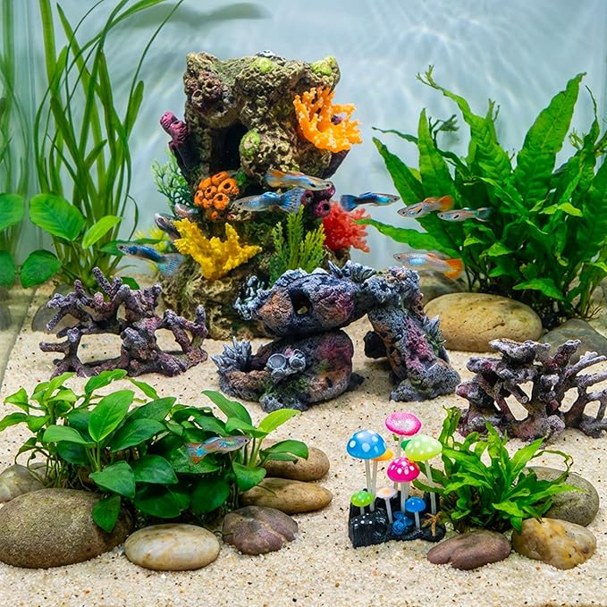 Amtra Resin Decoration Reef Rock Branch MD 2