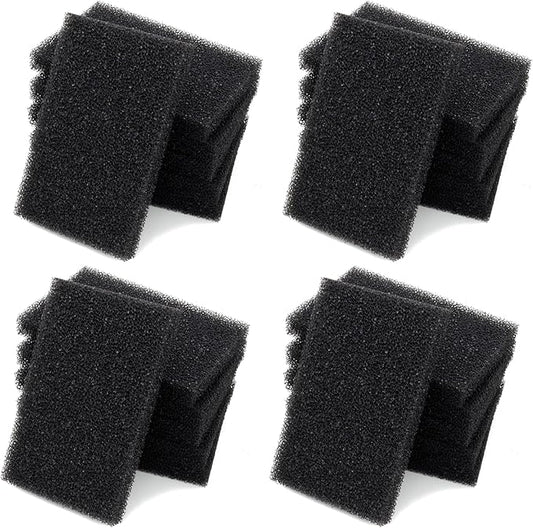 Aquarium Bio Filter Media Sponge, 6.28 x 4 x 0.78 inch 24 Pack Cut-to-Size Foam for Aquarium Fish Tank