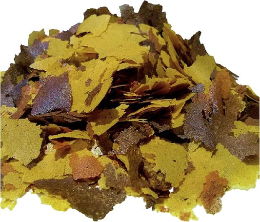 40% Silkworm Color Glossing Premium Flakes for Koi, Pond Fish & All Tropical Fish. Aquatic Foods Premiun Flakes…1-lb 2oz Lg Jar