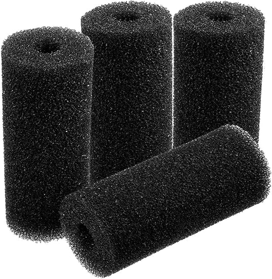 Delapan 5.9″ Pre-Filter Foam Replacement Sponge Filtration Kit for Pond Aquarium Fish Tank, 4 Pack
