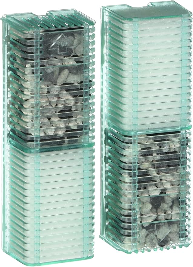 Penn-Plax Small World Replacement Aquarium Filter Media (2 Pack) – Safe for Freshwater and Saltwater Setups, SWF1C