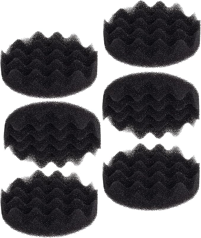 6 Pcs Bio-Foam Pads for Fluval Fx4 FX5 FX6 Canister Filter Aquarium Filter Sponge Replacement