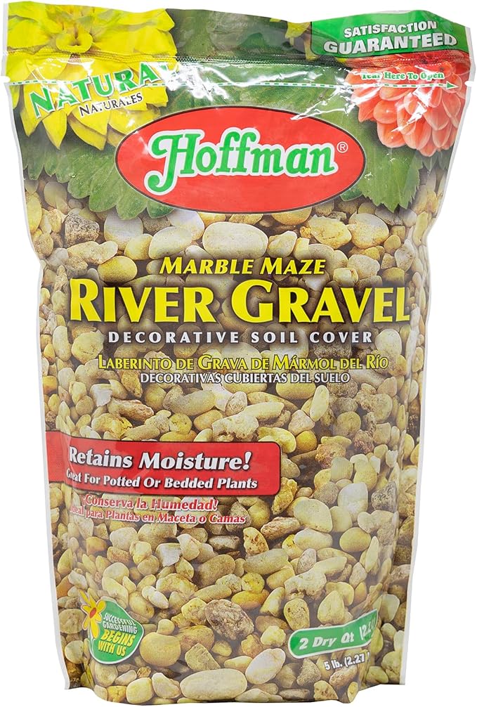 Hoffman 14202 Marble Maze River Gravel, 2 Quarts