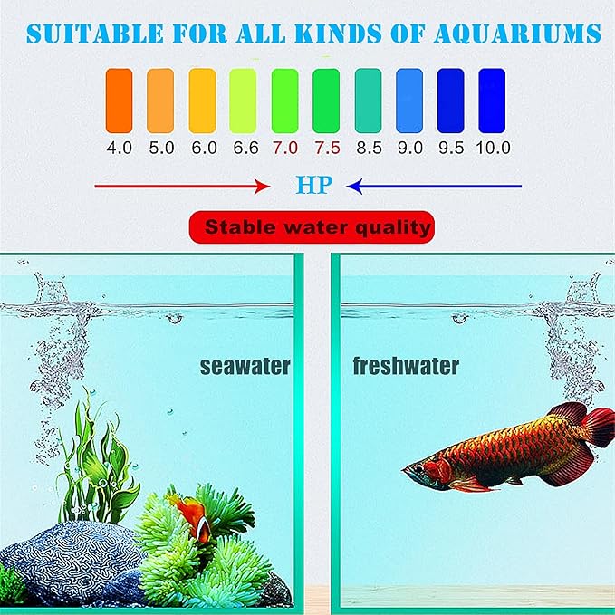 Aquarium Filter Media | Hollow Colorful Ceramic Bio Balls | High Surface Area Bio Media | 500g