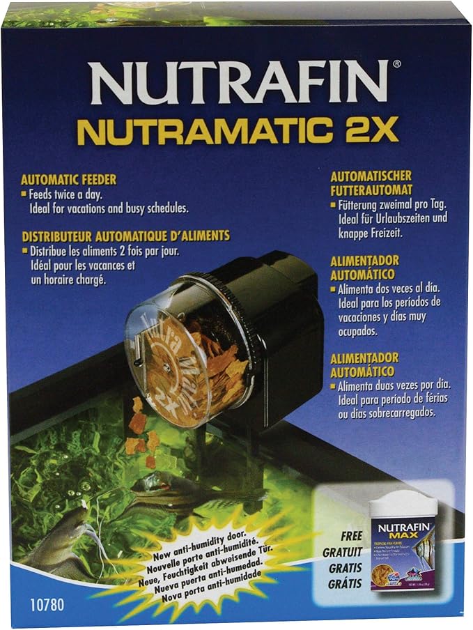 Nutrafin Nutramatic 2X Fish Food Feeder
