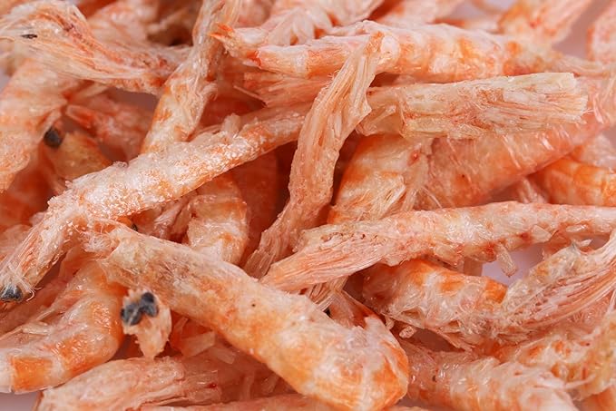 Premium Freeze-Dried Krill & Shrimp Mix - Ideal for Arowana, Koi, Tropical Cichlids, and Turtles - High-Protein Floating Aquarium Food (2000ml)