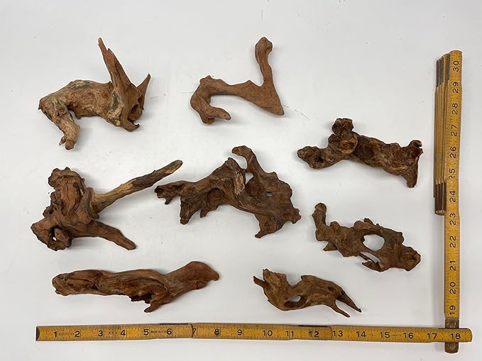 X-Small Driftwood (4.5-7 in) Assorted Natural Aquarium Decoration (1 Piece)
