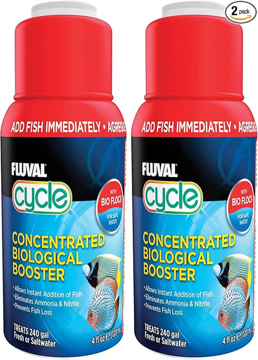 Fluval Biological Enhancer for Aquariums, 4-Ounce (Pack of 2)