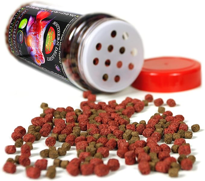 Large Cichlid fish food