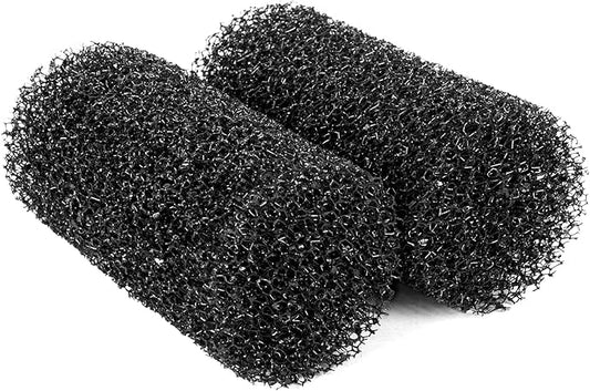 Yaubay 2PCS Internal Filter Sponge Foam, Aquarium Bio Sponge Rolls of Fish Tank Filter Accessories 4.5" x 2" (2Pcs Sponge)