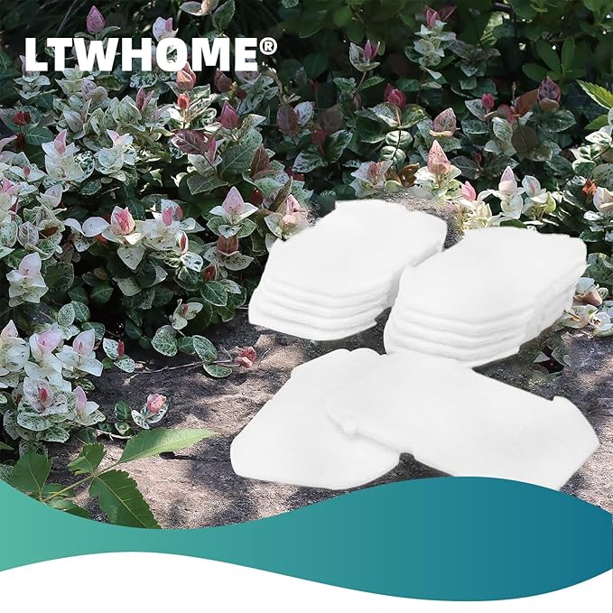 Polymer Wool Pads Fit for Blagdon Inpond All-in-One 300 600 900 Filter (Pack of 12)
