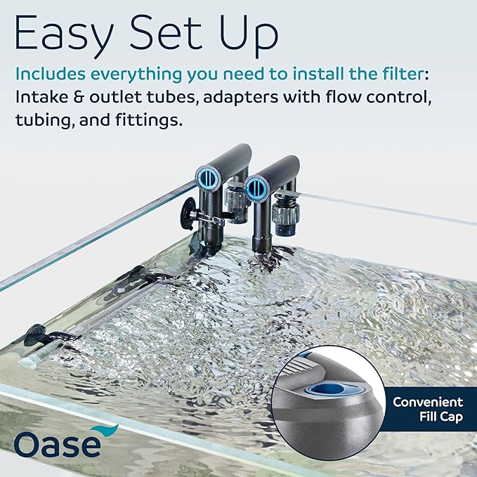 OASE Indoor Aquatics Filtosmart 100, Black, 4 Piece Set