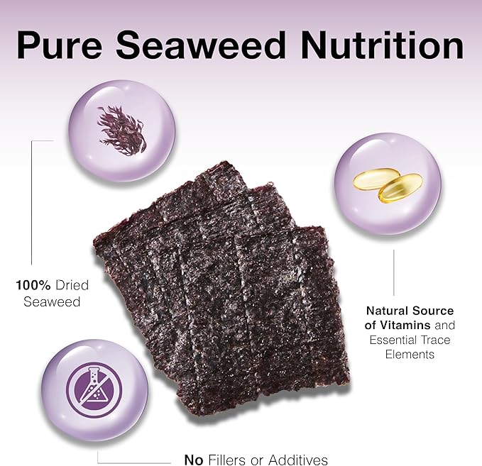 Two Little Fishies ATLSVPS4 Sea Veg-Purple Seaweed, 1-Ounce Pouch
