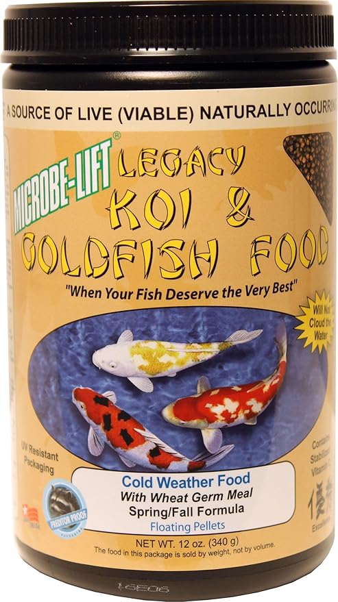 Ecological Labs MLLWGSM Koi Legacy Cold Weather Fish Food, 12 oz.