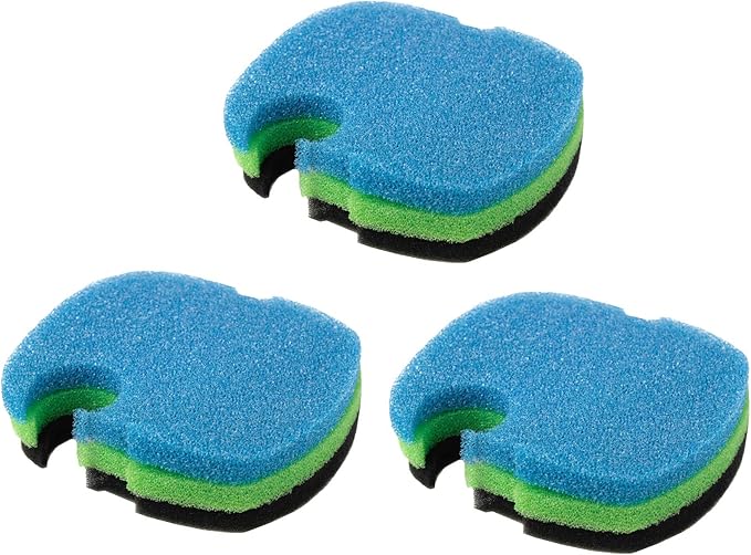 AQUANEAT 9 pcs Replacement Aquarium Canister Filter Pads Compatible with SUNSUN HW-304B/404B/704B/3000 CF500 Filter Pads Bio Sponges