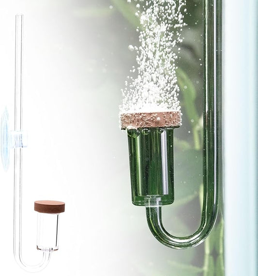Aquario Neo CO2 Aquarium Diffuser - CO2 Diffuser Aquarium Kit, CO2 Diffuser for Aquarium Plants, CO2 System for Aquarium - Normal Original Diffuser, Medium