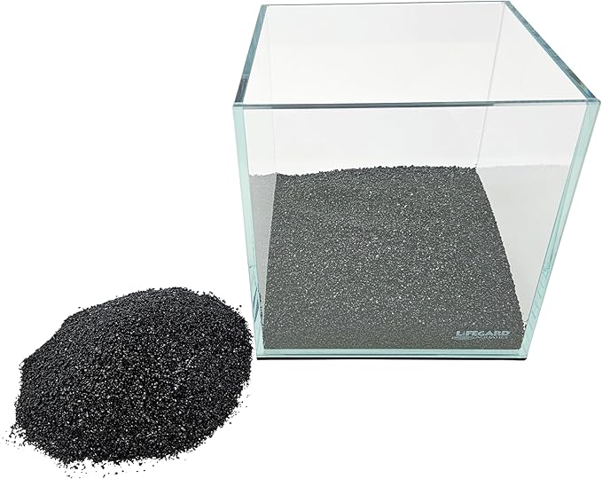 Lifegard Black Satin Premium Aquarium Sand (10 lb)