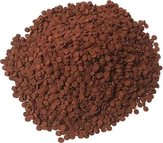 3 mm Red Sinking Wafer - Sinking Algae Wafers That Provides Balanced Diet for Plecos, Snails, Cory Cats, Catfish, Shrimp, and Crayfish (8 Ounce)