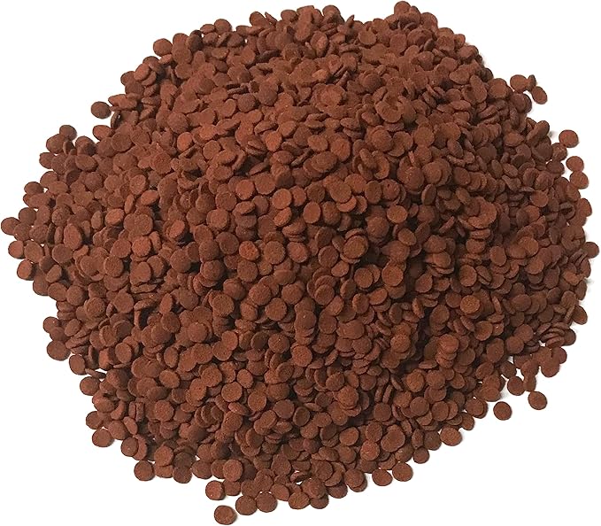 3 mm Red Sinking Wafer - Sinking Algae Wafers That Provides Balanced Diet for Plecos, Snails, Cory Cats, Catfish, Shrimp, and Crayfish (10 Pound)