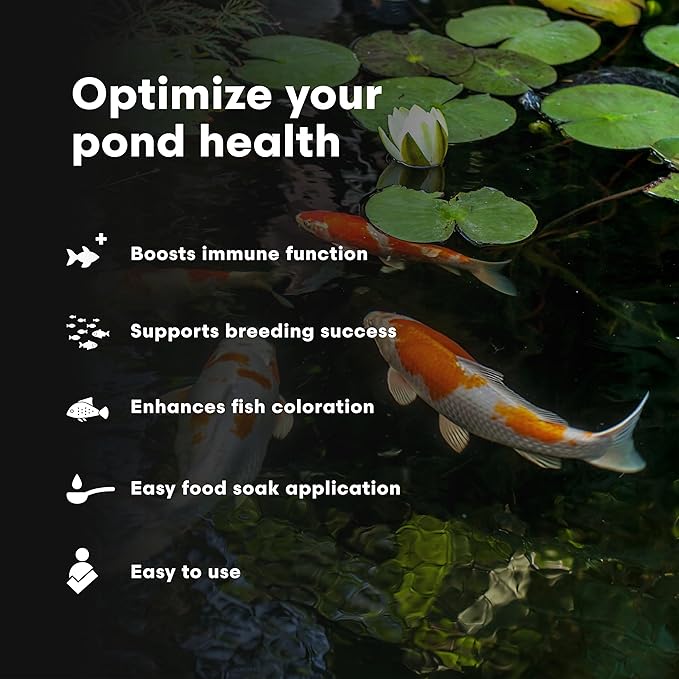 Brightwell Aquatics FlorinVita – Comprehensive Vitamin Supplement for Pond Fish & Snails – Supports Health, Color, & Spawning Readiness, 500 ml