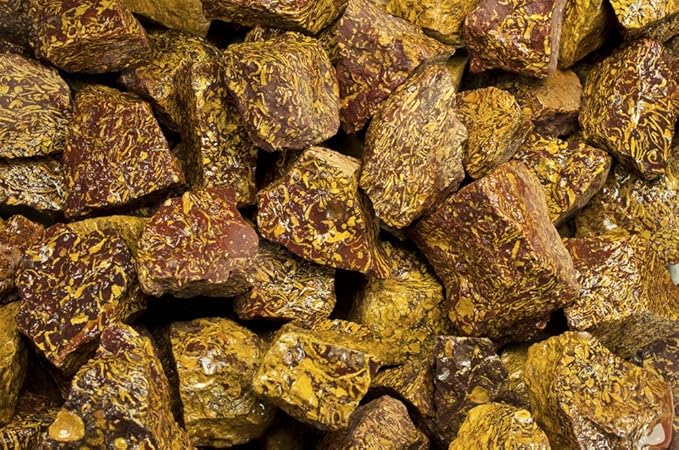 Fantasia Materials: 3 lbs Script Jasper Rough Stones from India